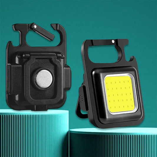 Mini Linterna Magnética Multifuncional con Imán