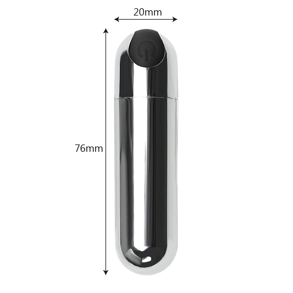 Mini Bala Vibradora Recargable