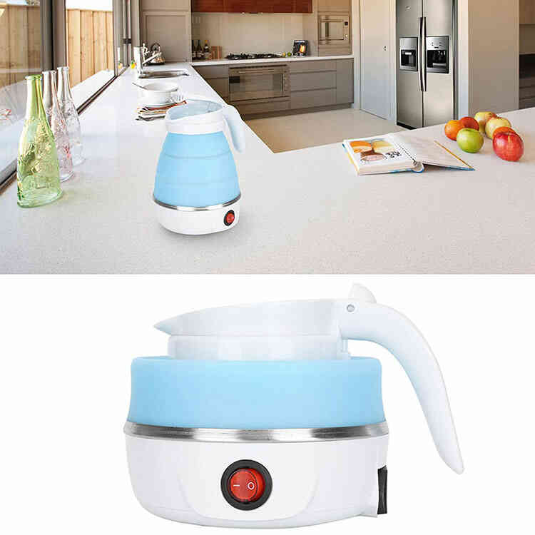 Jarra Hervidora de Agua Eléctrica Portátil Plegable 600 ML