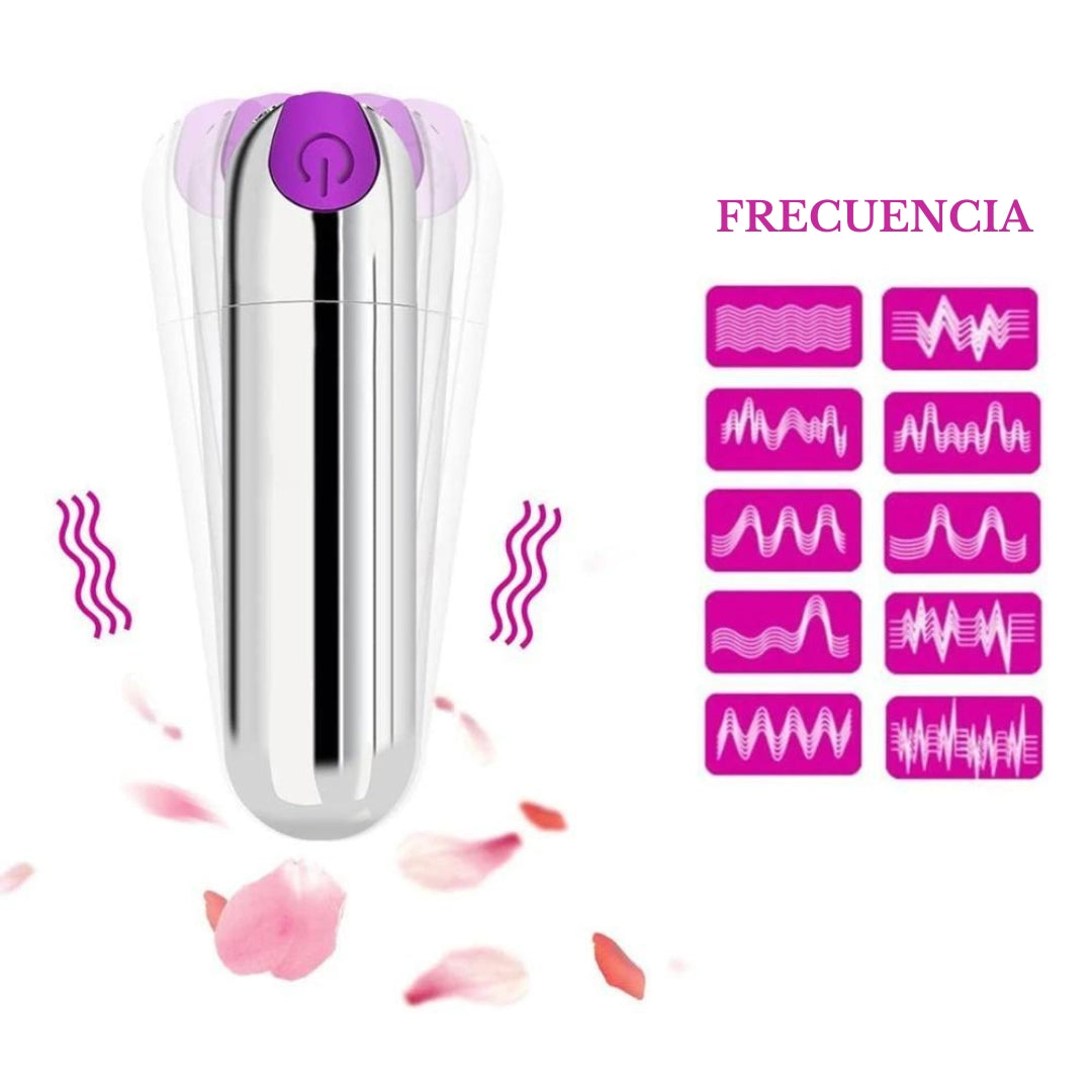 Mini Bala Vibradora Recargable