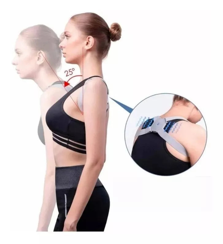 Corrector De Postura Inteligente Con Sensor Unisex