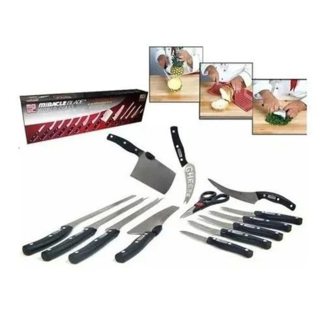 Set Cuchillos Profesionales De 13 Piezas