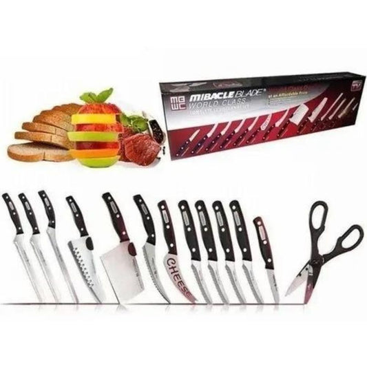 Set Cuchillos Profesionales De 13 Piezas