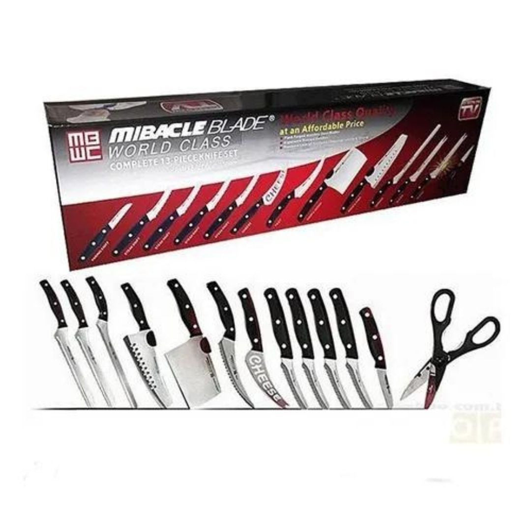 Set Cuchillos Profesionales De 13 Piezas